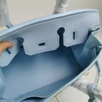 Hermes Birkin 35 Togo Leather Gold Hardware Blue 35Cm - Image 3