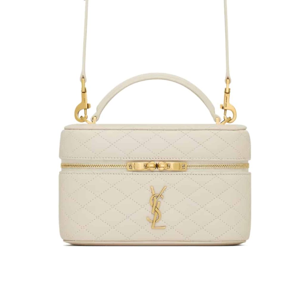 Saint Laurent Gaby Vanity Bag In Blanc Vintage 18Cm 7667311El079207 - Image 2
