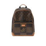 Louis Vuitton Nigo Monogram Reverse Canvas Backpack Brown 29Cm