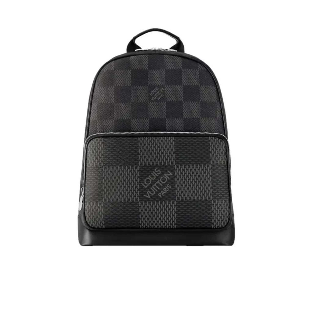 Louis Vuitton Excellent Campus Backpack Black And Gray 29Cm - Image 2