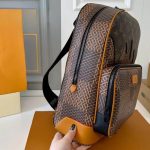 Louis Vuitton Nigo Monogram Reverse Canvas Backpack Brown 29Cm - Image 4