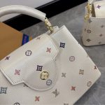 Louis Vuitton X Takashi Murakami Capucines BB Monogram White 27cm - Image 6