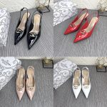 Valentino Vlogo The Bold Edition Slingback Pumps In Patent Leather 60Mm In Rouge Pur - Image 9