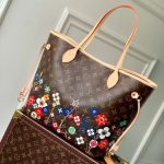 Louis Vuitton X Takashi Murakami Neverfull MM Superflat Brown 32cm M13271 - Image 3