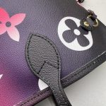Louis Vuitton Neverfull MM Monogram Canvas Tote Bag Midnight Fuchsia 31cm M20511 - Image 4