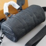 Louis Vuitton Keepall Bandoulière 25 Monogram Taurillon Black 24cm M20900 - Image 5