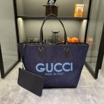 Gucci Totissima Medium Reversible Tote Denim Dark Blue 30Cm 820481 FAD3J 8441 - Image 3