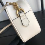 Gucci GG Marmont Small Matelassé Camera Bag White 24cm 447632 DTD1T 9022 - Image 8
