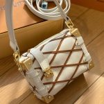 Louis Vuitton Side Trunk PM Crème Beige 19Cm M25216 - Image 3