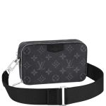 Louis Vuitton LV Alpha Wearable Black 18Cm