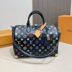 Louis Vuitton X Takashi Murakami Speedy Soft Black 30cm M13257 - Image 3