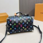 Louis Vuitton X Takashi Murakami Speedy Soft Black 30cm M13257 - Image 4