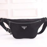 Prada Nylon Belt Bag Black 30cm - Image 3
