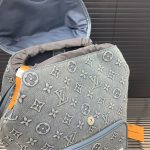 Louis Vuitton Montsouris Rucksack Monogram Wash Blue 32Cm - Image 7