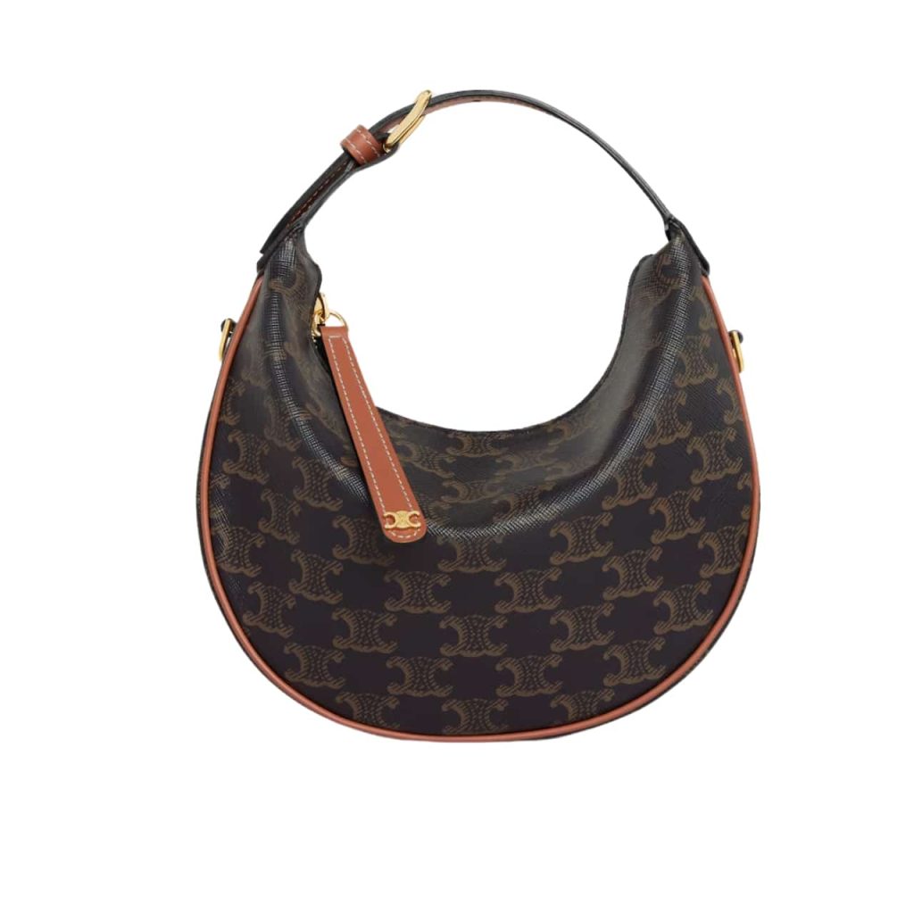 Celine Teen Lulu In Triomphe Canvas Tan 20Cm 120722Fqm 04Lu - Image 2