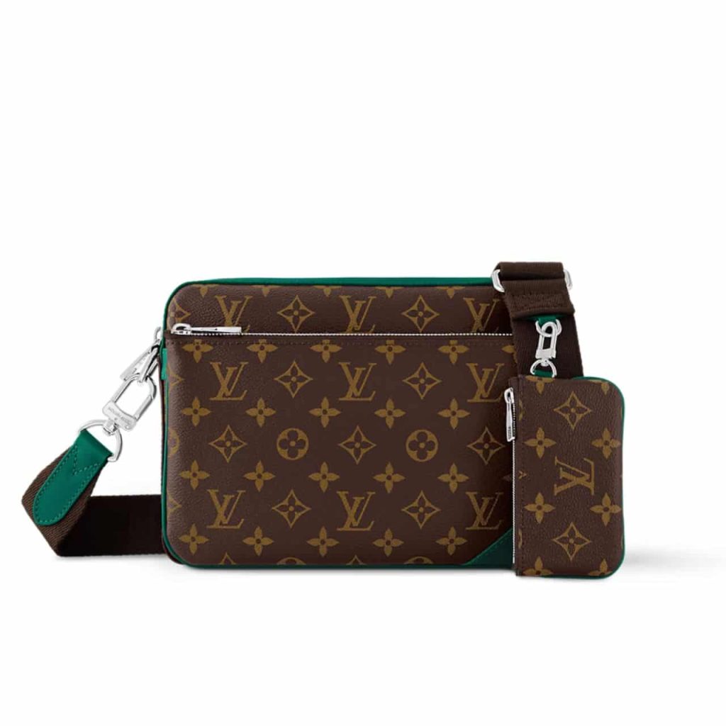 Louis Vuitton Trio Messenger Bag Green 25Cm M12766 - Image 2