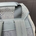 Louis Vuitton Montsouris Rucksack Monogram Wash Blue 32Cm - Image 11