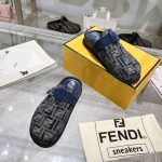 Fendi Feel Ff Mules Denim Blue 8r8448akzpf1pz7 - Image 5