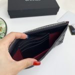 Chanel Classic Zip Pouch Wallet Black 22cm - Image 6