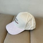 Gucci Baseball Cap Web Stripe White - Image 4