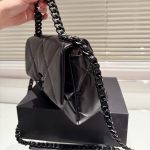 Chanel Cc Flap Bag In Black 26cm - Image 7