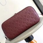 Louis Vuitton Neverfull MM Monogram Empreint Wine Red 31cm M25855 - Image 6