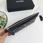 Chanel Classic Zip Pouch Wallet Black 22cm - Image 9