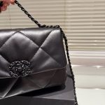 Chanel Cc Flap Bag In Black 26cm - Image 6