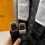 Louis Vuitton Discovery PM Backpack Monogram Eclipse Canvas Black 38Cm M22558 - Image 9