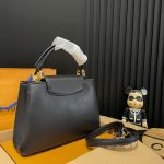 Louis Vuitton Capucines BB Bag Black 27Cm M94755 - Image 9