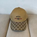 Gucci Baseball Cap Web Stripe Brown - Image 3