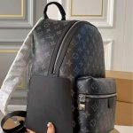 Louis Vuitton Discovery PM Backpack Monogram Eclipse Canvas Black 38Cm M22558 - Image 7