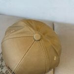 Gucci Baseball Cap Web Stripe Brown - Image 5