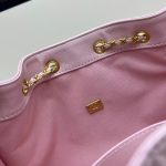 Chanel 25 Small Handbag Grained And Gold Tone Metal Light Pink 26cm AS5293 B20304 NAGEO - Image 10
