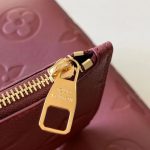 Louis Vuitton Neverfull MM Monogram Empreint Wine Red 31cm M25855 - Image 9