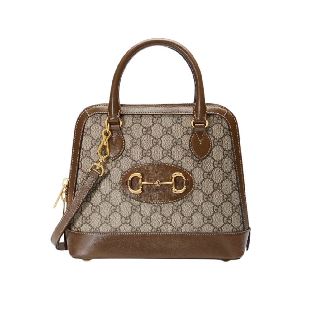 Gucci Horsebit 1955 Beige Dark Brown 20cm - Image 2