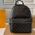 Louis Vuitton Discovery PM Backpack Monogram Eclipse Canvas Black 38Cm M22558 - Image 3