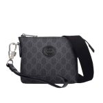 Gucci Messenger Bag With Interlocking G Black 29Cm 723306 92THN 1000