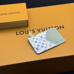 Louis Vuitton X Murakami Romy Card Holder Green Tea 12cm M13800 - Image 3