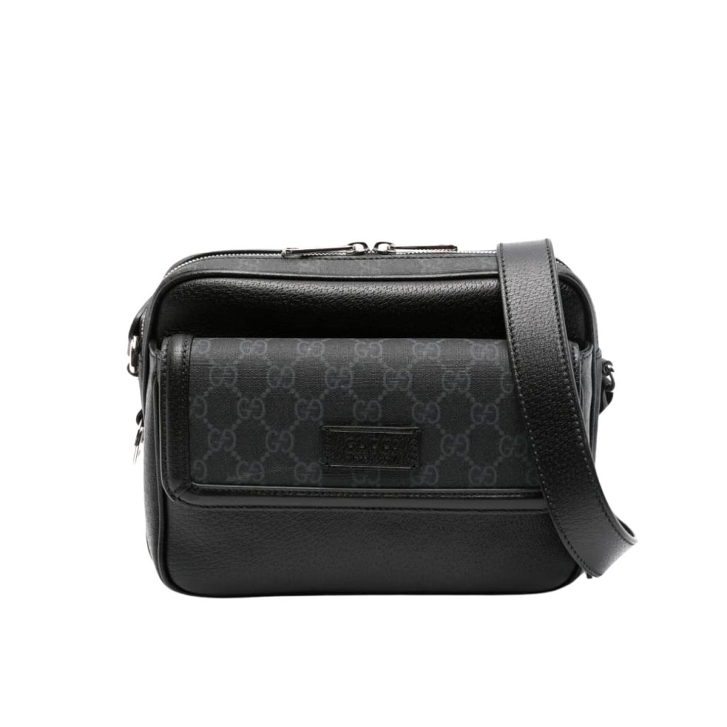 Gucci Small GG Crossbody Bag Black 23Cm - Image 2