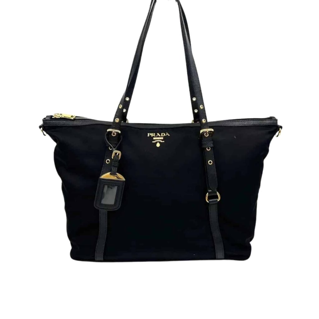 Prada Luxury Gallery Pocono Shoulder Black 34Cm - Image 2