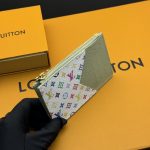 Louis Vuitton X Murakami Romy Card Holder Green Tea 12cm M13800 - Image 5