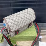 Gucci Gg Supreme Canvas Small Messenger Bag Beige Ebony 23Cm - Image 7
