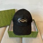 Gucci Supreme Baseball Cap Black - Image 3