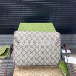 Gucci Gg Supreme Canvas Small Messenger Bag Beige Ebony 23Cm - Image 9