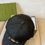 Gucci Supreme Baseball Cap Black - Image 4