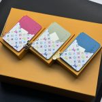 Louis Vuitton X Murakami Romy Card Holder Green Tea 12cm M13800 - Image 8