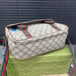 Gucci Gg Supreme Canvas Small Messenger Bag Beige Ebony 23Cm - Image 10