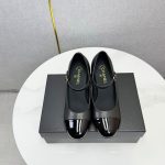 Chanel Mary Janes Patent And Imitation Pearls Black G46775 B22202 94305 - Image 4