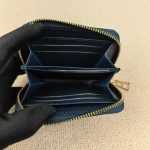 Louis Vuitton Zippy Coin Purse Wallet Denim Blue 11Cm M82957 - Image 5